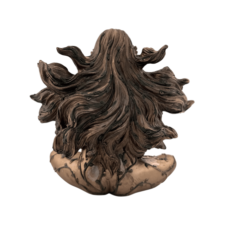 Figura Resina Gaia Deessa Mare Terra - 20x10x15cm