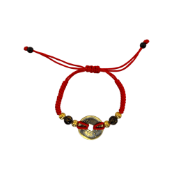 Feng Shui I Ching Myntarmband - Pengar, rikedom och lycka