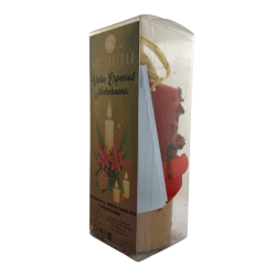 Vela especial de véspera de Natal HOSTENATURA - Abundância, União Familiar e Bênçãos