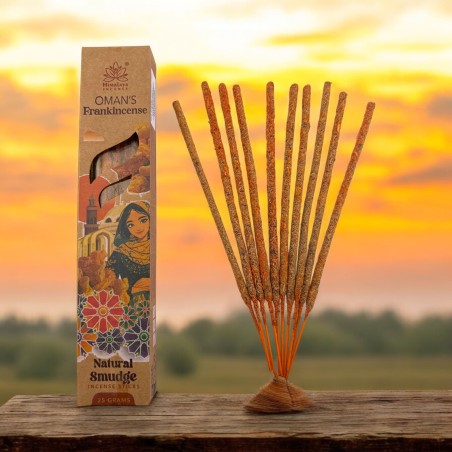 Incienso Frankincense Oman Natural Smudge Orígenes Himalayan Soul - Cajita de 25gr.