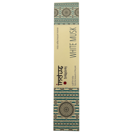 Banjara Indus White Musk Incense - 15g Box Masala