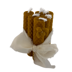 Espelmes Cera d'Abella Natural - Pack de 6...
