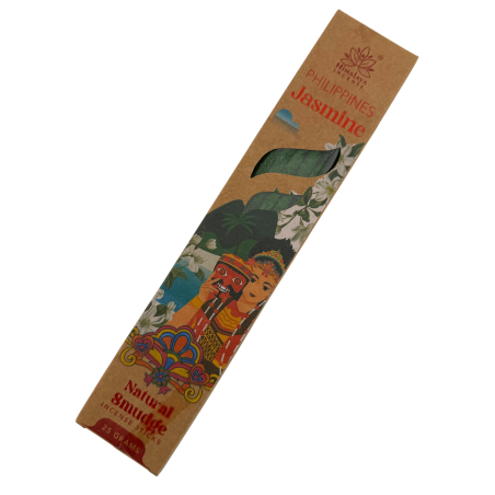 Natural Smudge Filipino Jasmine Incense - Himalayan Soul Origins - 25g Box