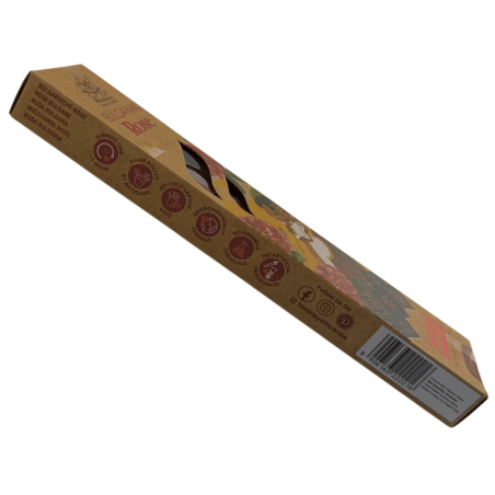 Natural Bulgarian Rose Incense Smudge Himalayan Soul Origins - 25g Box