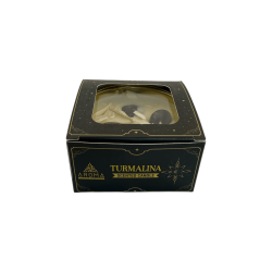 شمعة AROMA FRAGRANCES التورمالين الكريستالي - برائحة خشب الصندل - 65 غرام - تدوم من 5 إلى 6 ساعات