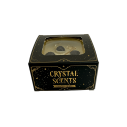 クリスタルトルマリンAROMA FRAGRANCESキャンドル - サンダルウッドの香り - 65g - 持続時間5～6時間
