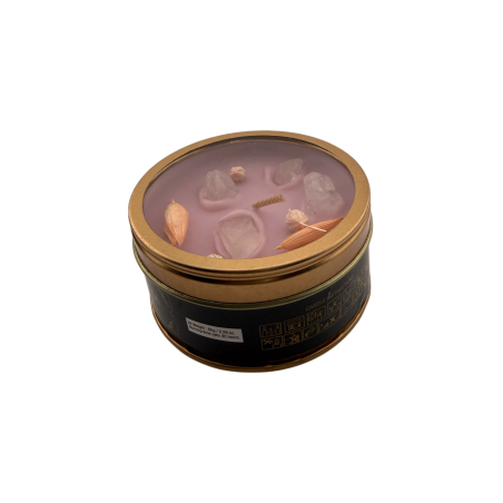 Świeca AROMA FRAGRANCES Crystal Rose Quartz - 65 g - czas palenia 5-6 godz.