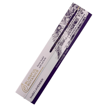 Blissful Botanics TULASI Biologische Lavendelwierook - Natuurlijk Ambachtelijk - Inspirerende Lavendel - 8 Biologische Wierookst