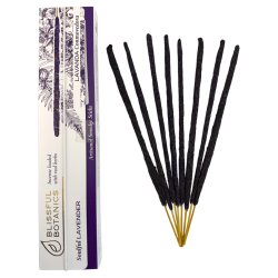 Incienso Orgánico Lavanda Blissful Botanics TULASI Artesano Natural - Lavanda Conmovedora - 8 barritas incienso orgánicas