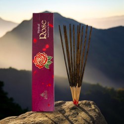 Mystical Rose Masala AROMA – 24 g Schachtel mit natürlichem indischem Räucherstäbchen