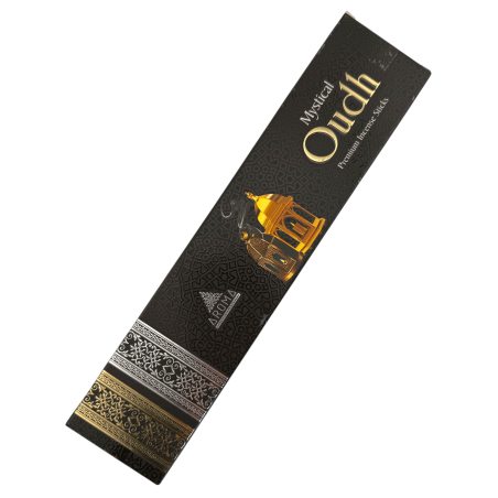 Mystiska Oudh Masala Rökelse AROMA Dofter - 24g Ask med naturlig indisk rökelse