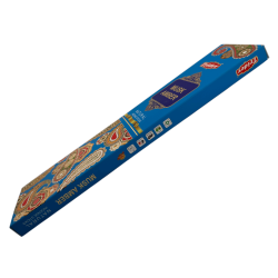 Tridev Amber Musk Natural Incense Sticks - 10 Extra Thick Sticks