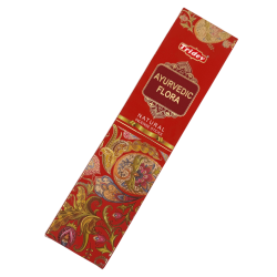 Tridev Ayurvedische Flora Natürliche Räucherstäbchen - 10 extra dicke Stäbchen