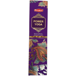 Bâtonnets d'encens naturels Tridev Yoga Power - 10 bâtonnets extra épais
