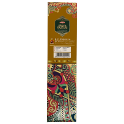 Tridev Golden Kasturi Natural Incense Sticks - 10 Extra Thick Sticks
