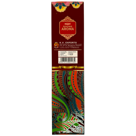 Tridev Räucherstäbchen mit natürlichem Aroma – 10 extra dicke Stäbchen