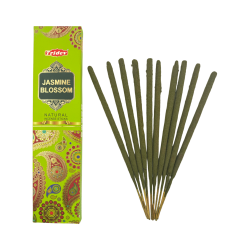 Tridev Natürliche Jasminblüten-Räucherstäbchen...