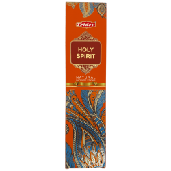 Bâtonnets d'encens naturels Tridev Saint-Esprit - 10 bâtonnets extra épais
