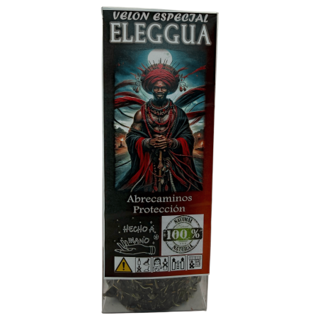 Lumânare Ezoterică Specială pentru Eleggua 14x6cm - Deschide Căi și Oferă Protecție