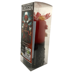 Special Esoteric Candle for Eleggua 14x6cm - Opens Paths and Provides Protection