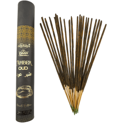 Incenso Masala Amber Oud Misbahs DMP Private Edition - 40g. Incenso artesanal.