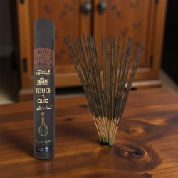 Incenso Touch OUD Misbahs DMP Private Edition - 40g. Incenso artesanal.