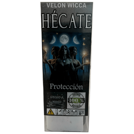 Esoteric Wicca Hecate Candle 14x6cm - Protection
