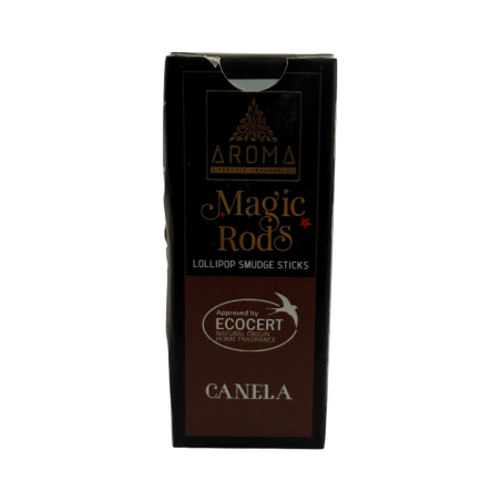 Kadzidełka Lollipop Cinnamon Magic Rods AROMA Fragrances - 4 grube patyczki