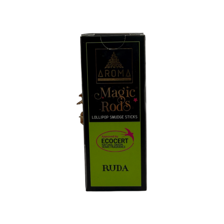 Lollipop Rue Rökelse Magiska Stavar AROMA Dofter - 4 Tjocka Pinnar