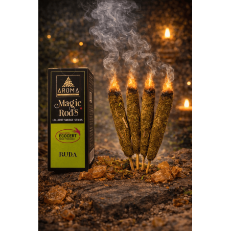 Bâtonnets d'encens Lollipop Rue Magic AROMA - 4 bâtonnets épais