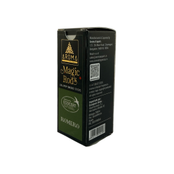 Bâtonnets d'encens au romarin en forme de sucette, parfums AROMA - 4 bâtonnets épais
