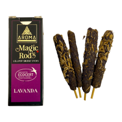 Lollipop Lavender Incense Magic Rods AROMA Fragrances - 4 Thick Sticks