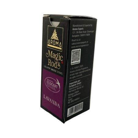Incienso Lollipop Lavanda Magic Rods AROMA Fragrances - 4 barritas gruesas