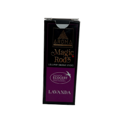 Bâtonnets d'encens à la lavande Lollipop Magic AROMA - 4 bâtonnets épais