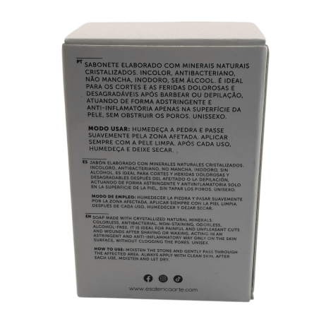 Sapone di allume 100 g - Detergente e purificante