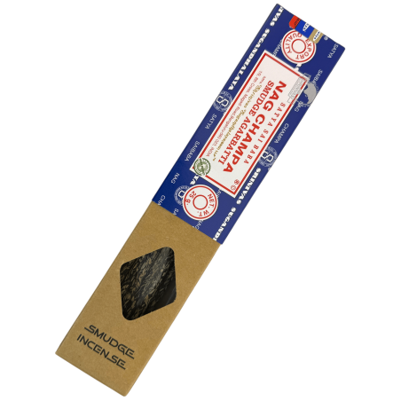 Incienso Orgánico SATYA Nag Champa Smudge - Cajita de 25gr