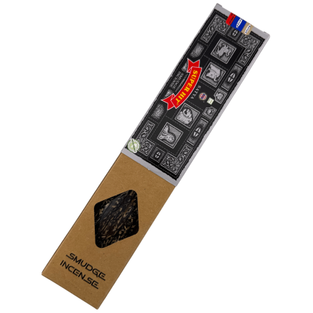 SATYA Super Hit Smudge Biologische Wierook - Doosje van 25 g