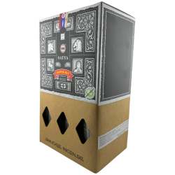 SATYA Super Hit Smudge Bio-Räucherstäbchen-Box - 12 Schachteln à 25 g.