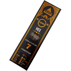 بخور AROMA برائحة أعشاب وأزهار الكواكب السبعة - 7 أعواد سميكة مصنوعة يدوياً