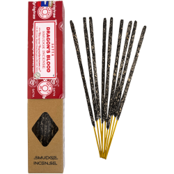 SATYA Organisk Rökelse Drakblods Smudge - 25g Ask