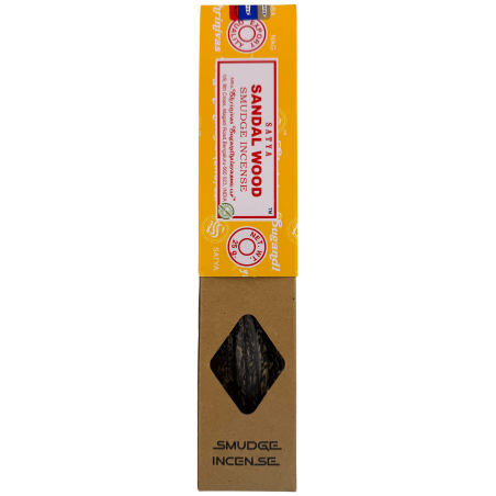 Encens Orgànic SATYA Sàndal Smudge - Caixeta de 25gr