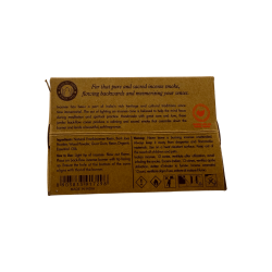 Cônes d'encens à reflux de patchouli Organic Song of India - Boîte de 12 cônes