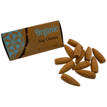 Cons d'Encens Reflux Nag Xampa Organic Song of India - Caixeta de 12 cons