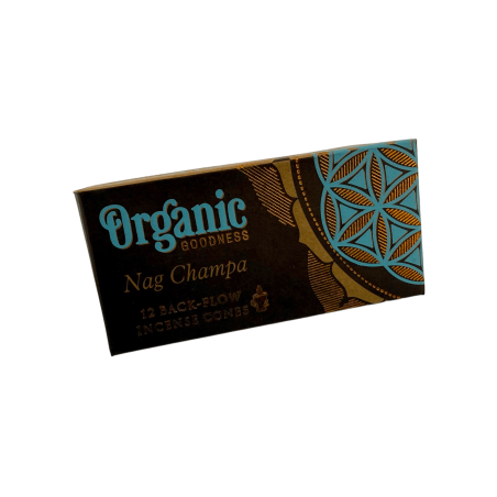 Cons d'Encens Reflux Nag Xampa Organic Song of India - Caixeta de 12 cons
