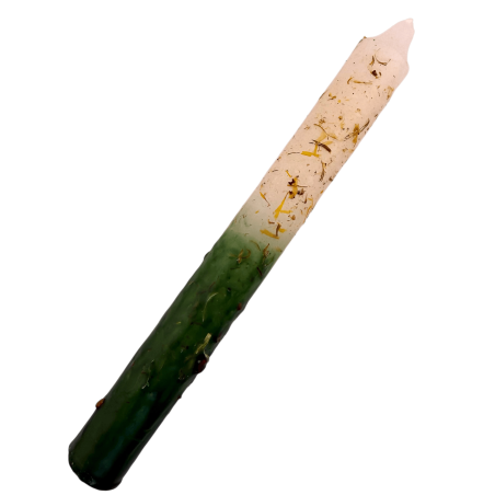 Ritualized Prepared Candle to Open Paths 18cm - To open paths and as a messenger of news
