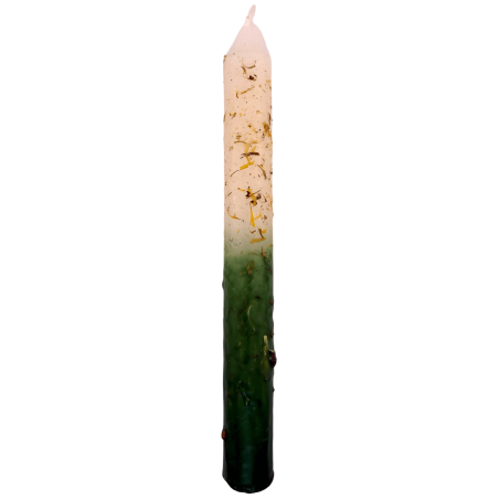 Candela preparata ritualizzata per aprire sentieri 18 cm - Per aprire sentieri e come messaggero di notizie