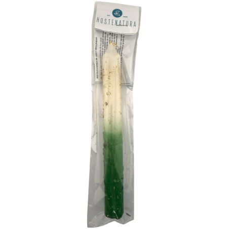 Ritualized Prepared Candle to Open Paths 18cm - To open paths and as a messenger of news