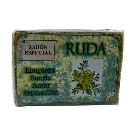 Jabón Esotérico Ruda 120gr. - Limpieza, Suerte, Amor y Protección