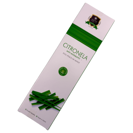 Alaukik Citronella Weihrauch 30gr. - Masala-Räucherstäbchen