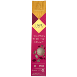 AROMA Rökelse Trio Palo Santo, Vit Salvia och Rosmarin - Trio Serie 1 låda 15gr.